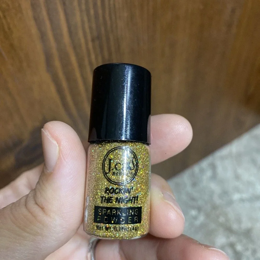 J. Cats Sparkling Powder Jcats Glitter Rockin' The Night SP204 Gold Road